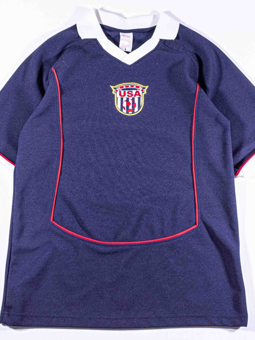 Vintage Y2K USA Soccer Jersey Shirt Mens Small Blokecore Streetwear